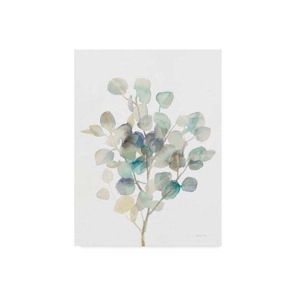 Trademark Fine Art Danhui Nai 'Eucalyptus III White' Canvas Art